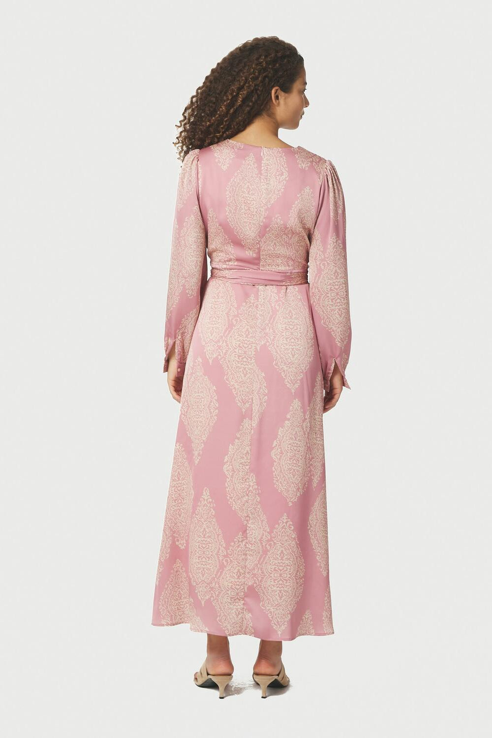 Bretti Paisley Drop kjole - Evening Rose